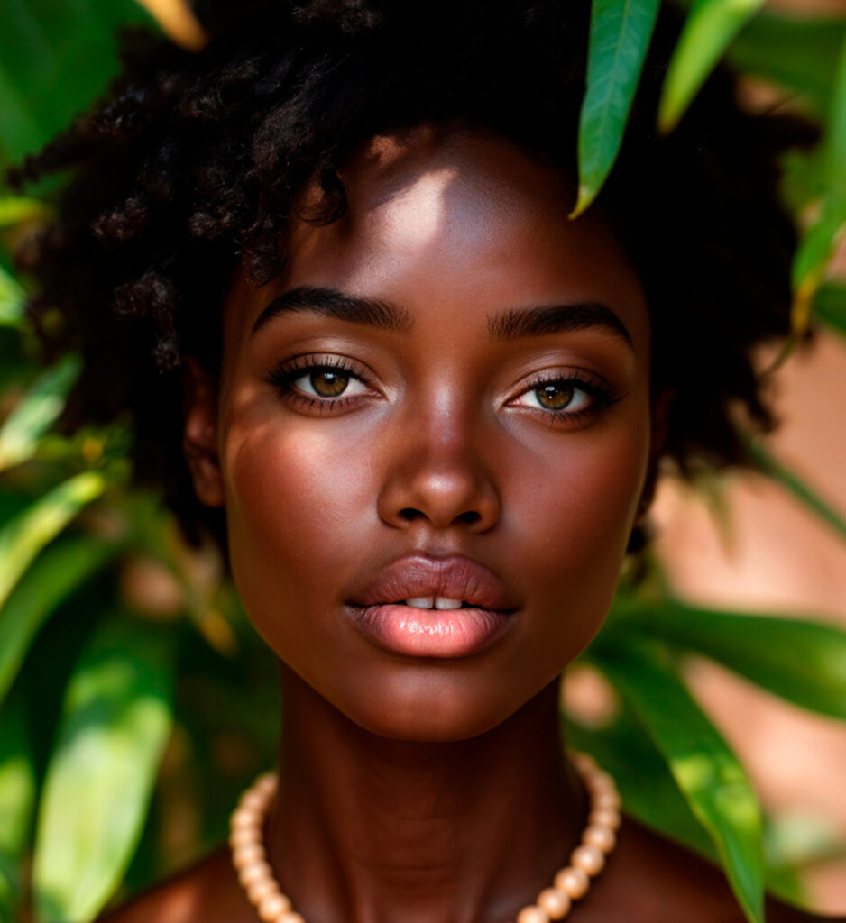 Une femme noir